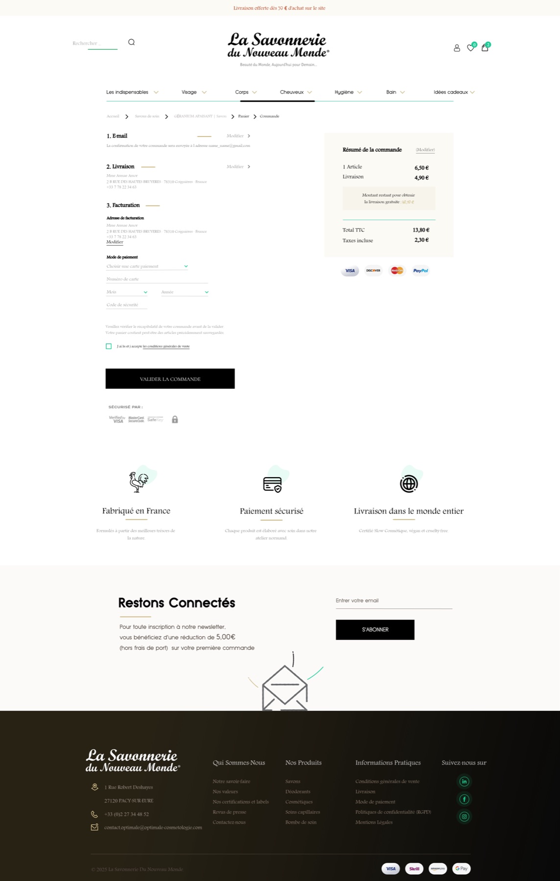 La Savonnerie du Nouveau Monde